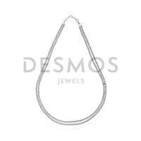 Collana Desmos Donna in Argento CRYSTAL 2F W 41 - CRYSTAL 2F W 41